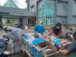 Gempa Guncang Sumbar, Belasan Pasien RSAM Kota Bukittinggi Dievakuasi dan Dirawat di Tenda Darurat