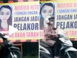 Disebut Pelakor, Foto Norma Nita Dipajang di Spanduk Mirip Caleg