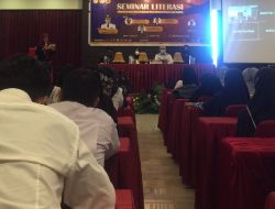 Peserta Antusias, Wakil Bupati Bantaeng Resmi Membuka Seminar Literasi Himaprodi PBSI Mengabdi 2022