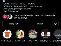 Selebgram Pinrang Ancam Polisikan Akun Instagram Pinrang_Info