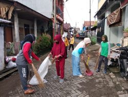 Bersama Satgas Panakkukang, Lurah Karuwisi Pimpin Kerja Bakti Kebersihan di RW 8