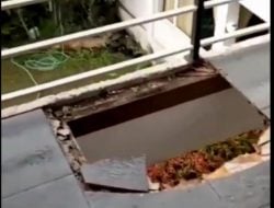 Viral! Wisatawan Jatuh dari Lantai 3 Usai Injak Lantai Balkon Hotel yang Dianggap Konstruksinya Buruk