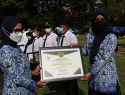 Mappedeceng Diganjar Penghargaan sebagai Pelaksana Gotong Royong Terbaik Pertama di Luwu Utara