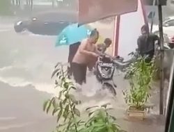 Hujan Deras Disertai Angin Kencang, Kota Semarang Dilanda Banjir di Sejumlah Titik