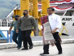 Jokowi Resmikan Tujuh Pelabuhan Penyeberangan dan Empat Kapal di KSPN Danau Toba