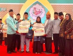 Khafilah Sulsel Juara Umum III pada FASI di Palembang