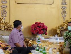 Bupati Tana Toraja dan GMKI Tamu Pertama Andi Sudirman Setelah Dilantik Jadi Gubernur