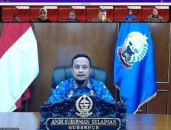 Ikuti Rakor Evaluasi PPKM Luar Jawa-Bali, Gubernur: Kondisi Covid-19 Sulsel Sudah Melandai