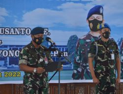 Pangkoopsud ll Lantik Kolonel Pnb Sidik Setiyono, Danlaud Dhomber Baru