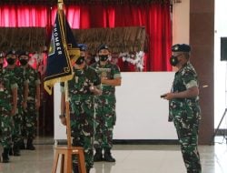 Kolonel Sidik Setiyono Resmi Jabat Danlannud Dhomber, Pangkoopsau II Minta Kawal Pembangunan IKN