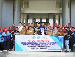 Pemkab Sidrap Terima Kunjungan Studi Banding Mahasiswa Universitas Ichsan Gorontalo