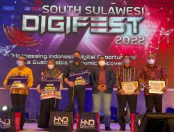 Inovasi Elektronifikasi Sidrap Juara II di South Sulawesi Digital Festival 2022