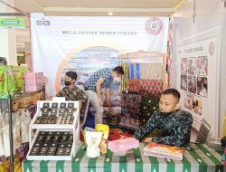 Dukung Mitra Binaan, PT Semen Tonasa Hadir di Fajar UMKM Expo 2022