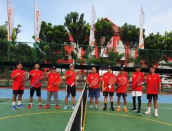 Eksebisi Tennis Semarakkan Dies Natalis Fakultas Hukum Unhas