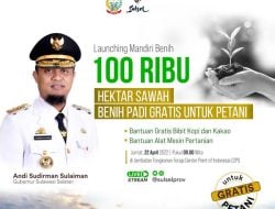 Besok, Andi Sudirman Lepas 70 Mobil Truk Bawa Benih Unggul Gratis Untuk Petani