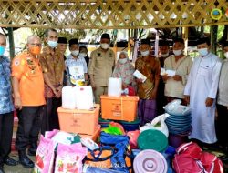 Tiga Rumah Panggung Terbakar di Barru, BPBD Sulsel Salurkan Bantuan