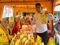 Golkar Bulukumba Maknai Amaliah Ramadan dengan Pasar Murah dan Bagi Takjil Gratis