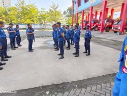 Damkar Kerahkan 20 Personel untuk Pengamanan Unjuk Rasa