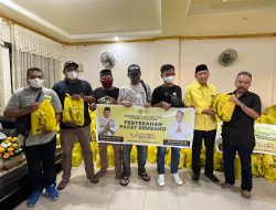 Bagikan 2.000 Paket Sembako, Hamka B Kady Sosialisasikan Airlangga Hartarto Presiden 2024