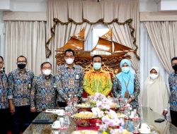 Kepala Balai Lingkup Kementerian PUPR Silaturahmi Ke Gubernur, Bahas Jalan Makassar-Bone dan Parepare