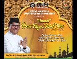 Rektor UNM Keluarkan Surat Edaran, Cuti Bersama dan Libur Nasional