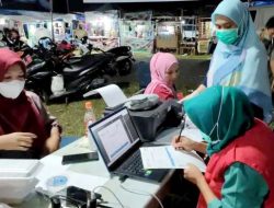 Ada Gerai Vaksinasi di Pasar Rakyat Mini Expo UMKM