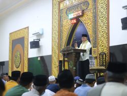 Di Masjid Masdarul Mukminin Jampue, Taufan Pawe: Selama Pimpin Parepare Pembangunan Keummatan Jadi Program Perioritas