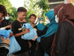 Anak Jalanan dan Anak Pasar di Parepare Bahagia di Ramadan Ceria, Erna Taufan: Pertebal Kepedulian Sesama