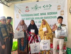 LAZISNU Makassar Salurkan Zakat-Infaq kepada Masyarakat