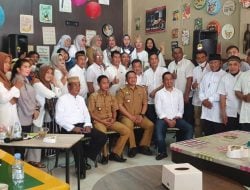 Kasrudi Wakili DPRD Makassar Hadiri Halal bi Halal Kelurahan Borong