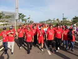 Dampingi Aksa Mahmud Lepas Ribuan Peserta Jalan Santai PSBM XXII, Danny: Pertemuan Bisinis yang Kita Nanti