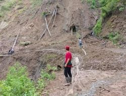 Longsor di Simbuang, Dinas PUTR Sulsel Lakukan Penanganan Darurat