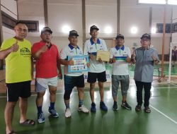 Jawara Legend 4 Badminton Sulsel, Ilo-Maksan Kantongi Hadiah Rp4,5 juta