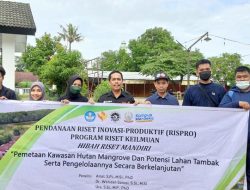 Dosen FMIPA UNM Teliti Kawasan Mangrove dan Potensi Budidaya Tambak di Maros dan Pangkep