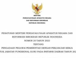 PermenPAN-RB tentang Pengadaan PPPK 2022 Lebih Berpihak kepada Guru Swasta? Ini Buktinya