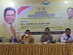 Pesan Hamka B Kady Saat Sosialisasi 4 Pilar Kebangsaan di Makassar