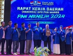 DPD PAN Maros Usulkan Delapan Nama Capres dalam Rakerda
