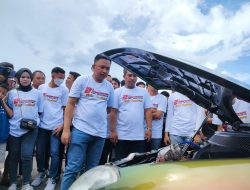 Lapangan Hitam Bantaeng Penuh Deretan Mobil Modifikasi, Ilham Azikin: Sarana Hiburan Masyarakat