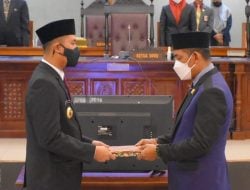 DPRD Sinjai Serahkan Rekomendasi LKPJ Bupati Tahun 2021