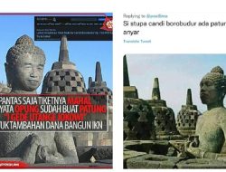 Roy Suryo Posting Foto Editan Patung Candi Mirip Jokowi, Guntur Romli: Ini Pelecahan Jokowi dan Budha