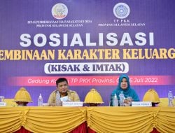 PKK Sulsel Gandeng Dinas PMD Gelar Sosialisasi Pembinaan Karakter Keluarga