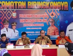 Dukung Longwis, BPBD Makassar Bekali Warga Kemampuan Mitigasi Bencana