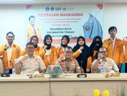 Rektor UNM Lepas Mahasiswa KKN Kebangsaan Ke Palangka Raya Kalimantan Tengah