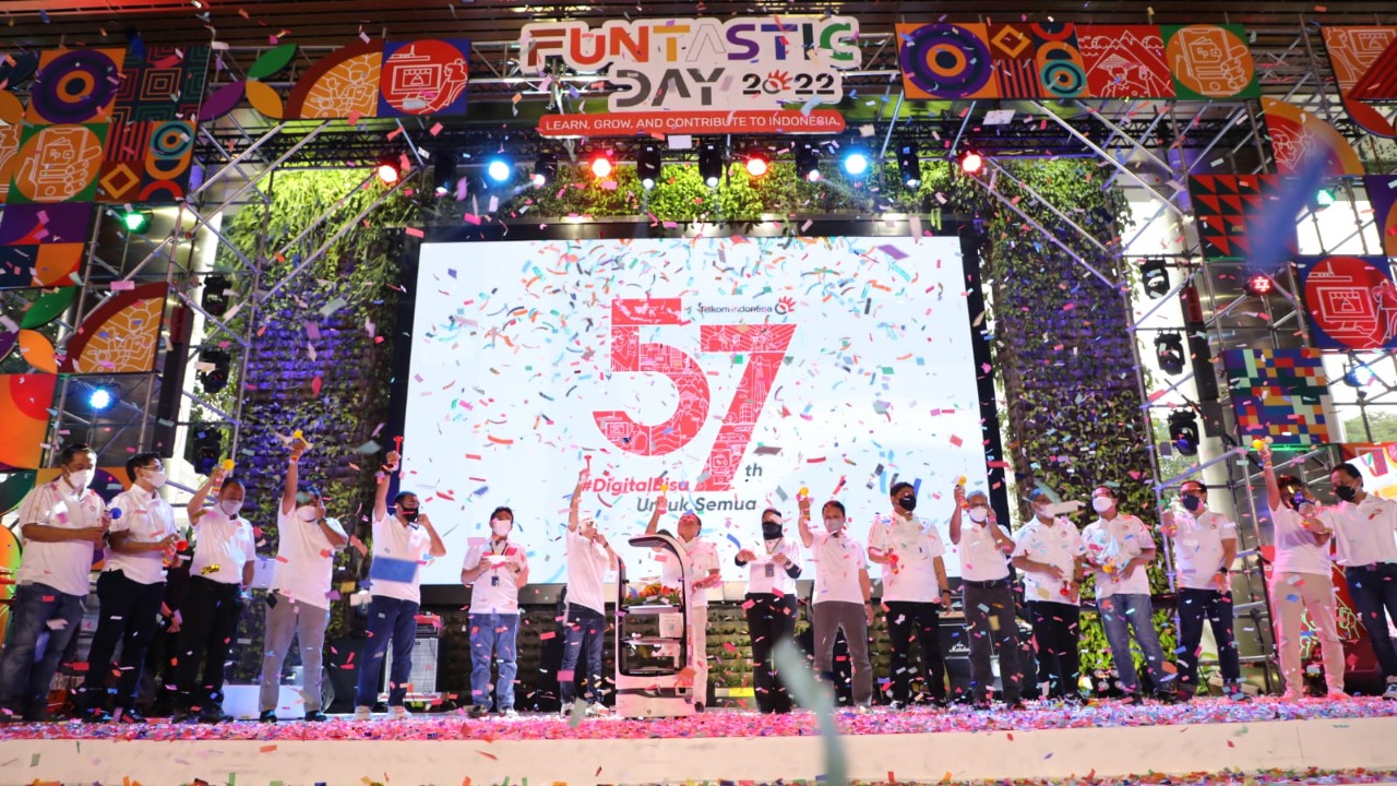 Semarak Perayaan HUT Ke-57, Telkom Hadirkan Funtastic Days 2022 - Fajar ...