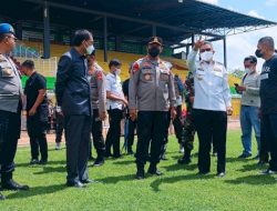 Taufan Pawe Bersama Kapolda Sulsel Cek Kesiapan Stadion Gelora BJ Habibie