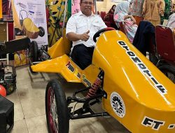 Fakultas Teknik UNM Pamerkan Mobil Listrik dan Drone di Pameran Pendidikan 2022