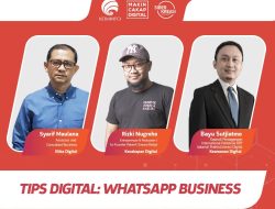 Maksimalkan WhatsApp Business, Kemenkominfo Gelar Webinar Pelatihan Marketing Digital