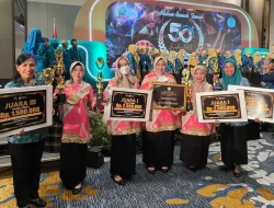 TP PKK Makassar Borong Penghargaan HKG Ke-50 , Indira Jusuf: Motivasi Bagi Seluruh Kader