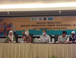 Cakupan Vaksin Measles dan Rubella di Sulsel, Makassar Urutan Buncit