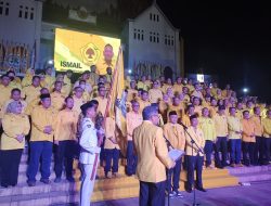 Nakhodai Golkar Makassar, Appi Resmi Dilantik di Monumen Mandala